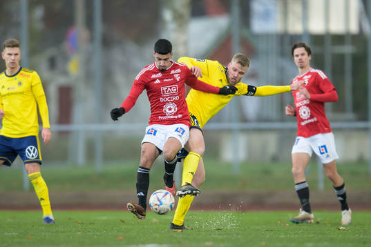 Karlstads Armin Fathi och Ängelholms Robin Nilsson