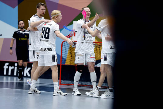Växjös André Andersson, Oscar Johansson och Jesper