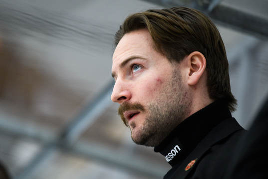 Moras assisterande tränare Fabian Gunnarsson