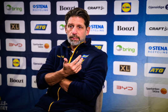 Sveriges förbundskapten Tomas Axnér