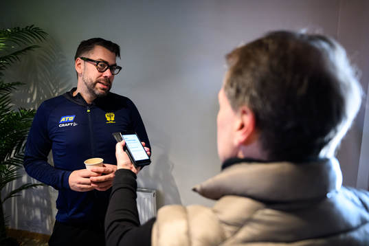 Presschef Daniel Vandor