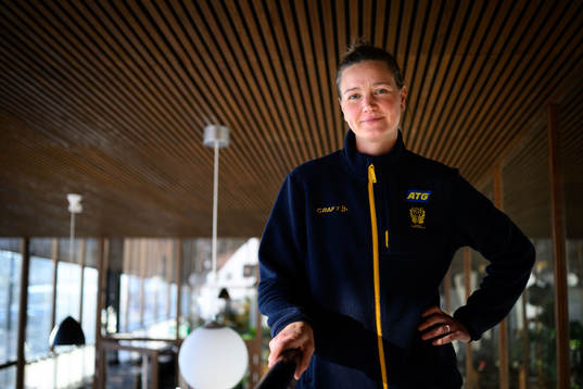 Assisterande förbundskapten Johanna Wiberg