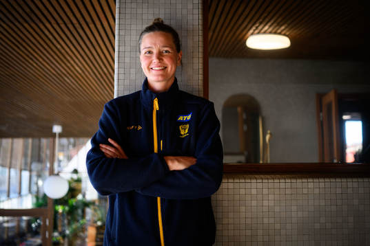 Assisterande förbundskapten Johanna Wiberg