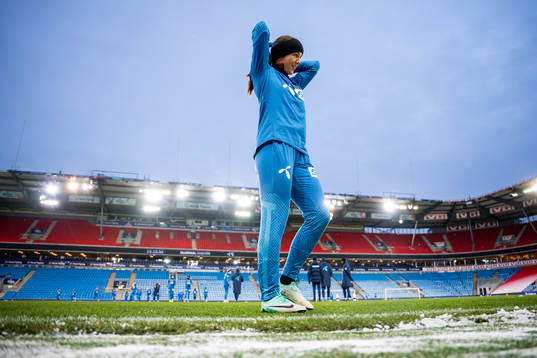 Tuva Hansen of the Norwegian women's national football team