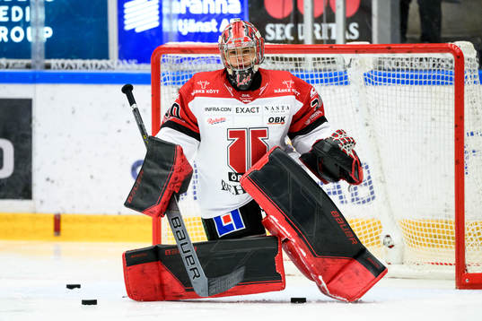 Örebros målvakt Herman Liv