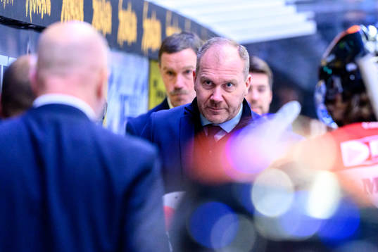HV71s tränare Johan Lindbom