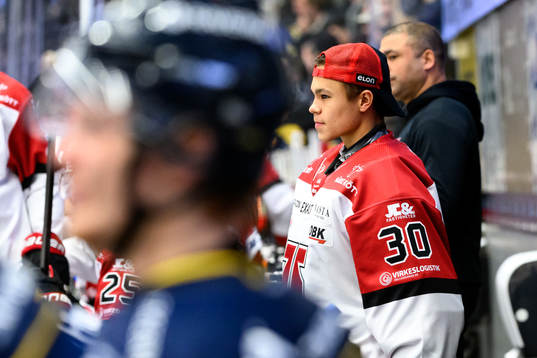 Örebros målvakt Herman Liv
