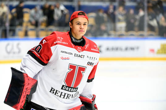 Örebros målvakt Herman Liv