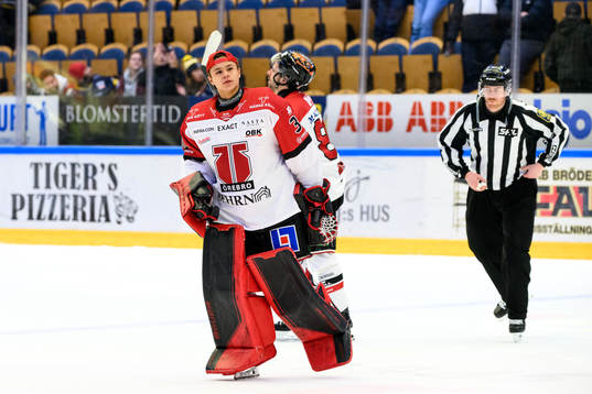 Örebros målvakt Herman Liv