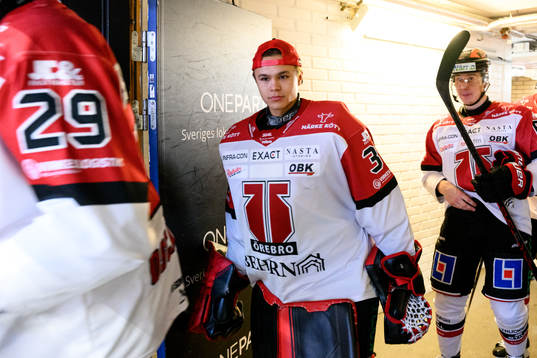 Örebros målvakt Herman Liv