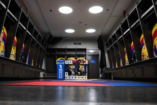The dressing room of Sweden