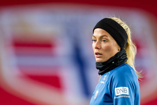 Guro Bergsvand of the Norwegian women's national football