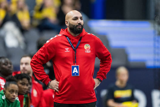 Head coach Yacine Messaoudi of Senegal