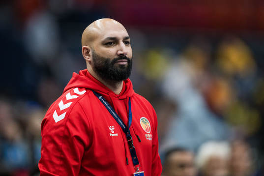Head coach Yacine Messaoudi of Senegal