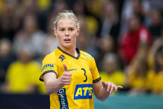 Nina Koppang of Sweden celebrates