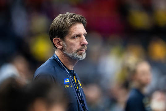 Head coach Tomas Axnér of Sweden
