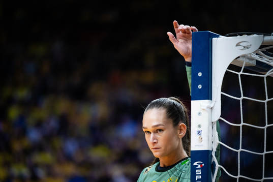 Goalkeeper Evelina Eriksson of Sweden