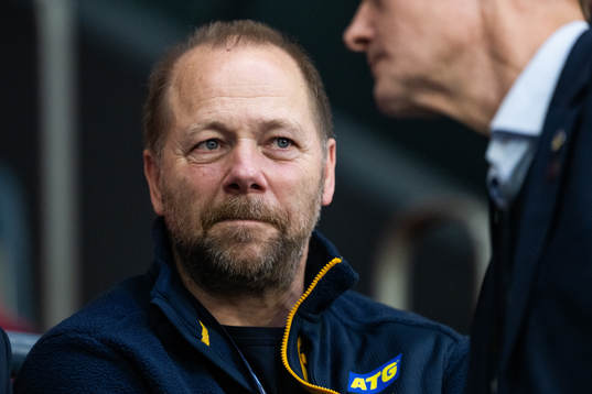 Physical coach Rickard Nilsson of Sweden