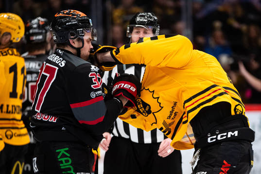 Örebros Glenn Gustafsson och Skellefteås Petter Granberg