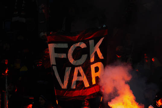 A VAR banner