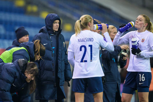 Evelina Eriksson of Sweden celebrating
