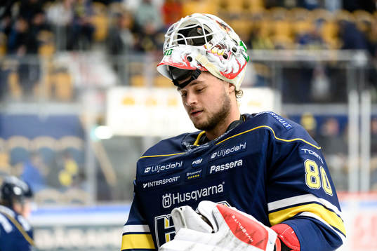 HV 71s målvakt Frederik Dichow