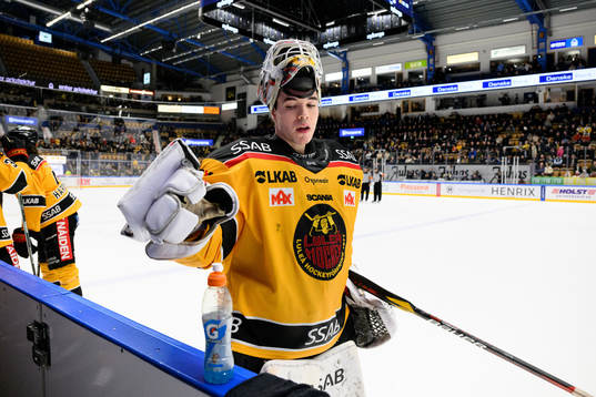 Luleås målvakt Matteus Ward