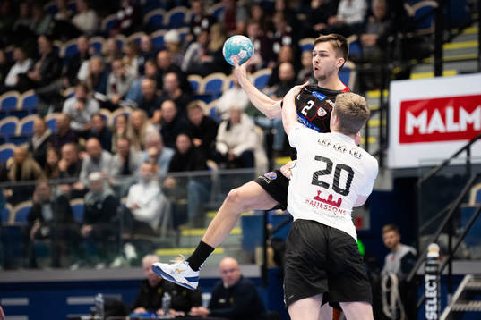 HK Malmös Martin Blomqvist och Lugis Assar Kammenhed