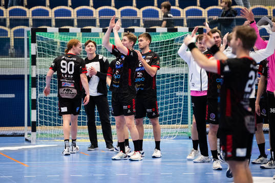 HK Malmös spelare jublar