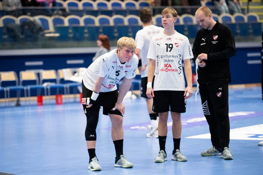 Lugis Anton Sandström och Noah Wigen deppar