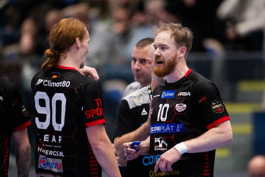 HK Malmös Truls Grøtta och Magnus Persson