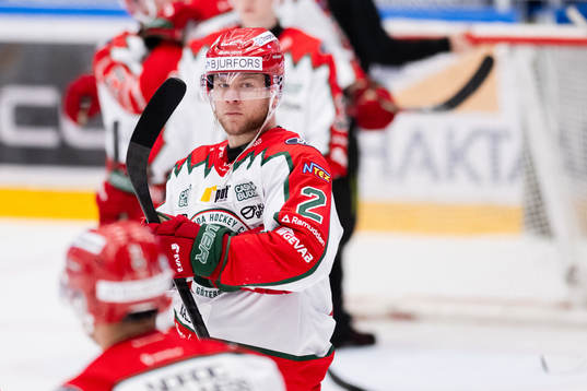 Frölundas Christian Folin deppar