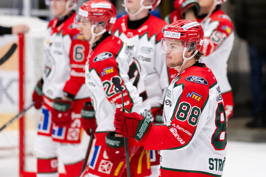 Frölundas Malte Strömwall deppar