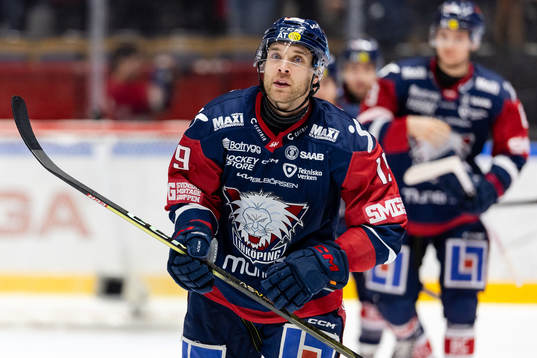 Linköpings Patrick Russell jublar