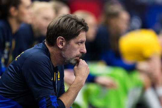 Head coach Tomas Axnér of Sweden