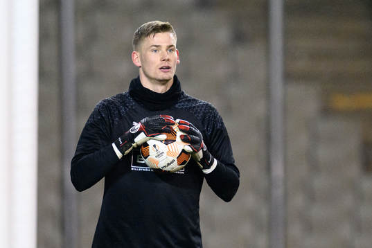 goalkeeper Johan Brattberg