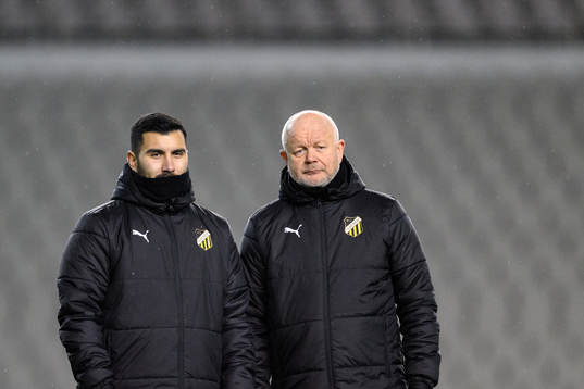 Analyst Mario Chavez and head coach Per-Mathias Høgmo