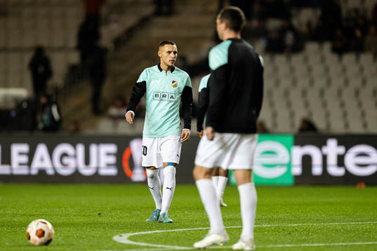 Ali Youssef of Häcken ahead the UEFA Europa League match