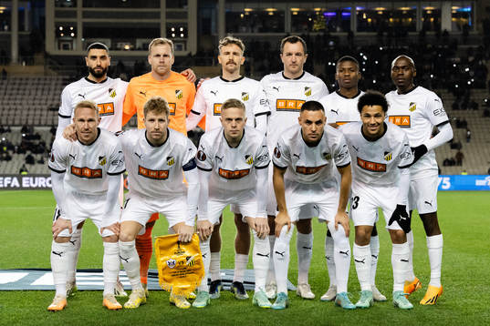 The starting eleven of Häcken