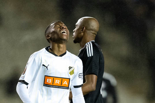 Akoua Romeo Amane of Häcken looks dejected