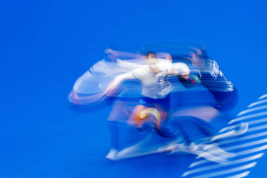 Eliska Desortova of Czech Republic against Meike Schmelzer