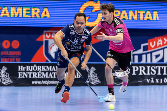 Växjös Alexander Hallén och Faluns Emil Johansson