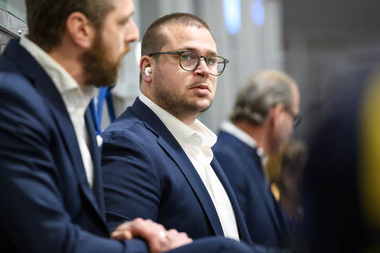 Sveriges assisterande tränare Dennis Bozic