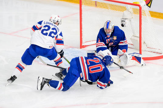 Bläddra bland fler bilder av 2024 IIHF Ice Hockey World Championship, Day 1, USA - Norway