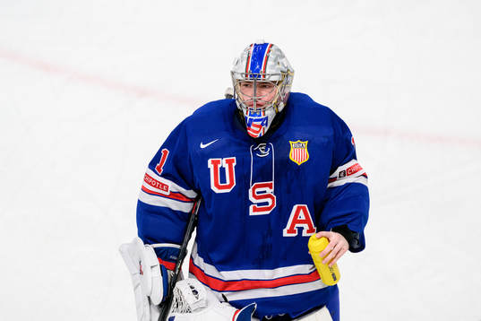 Goalkeeper Trey Augustine of USA