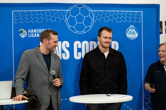 Före detta Alingsås spelarna Max Darj och Felix Klaar