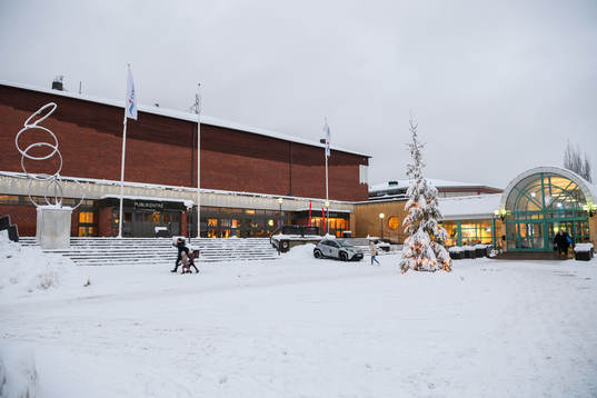 Exteriör vy av Fyrishov