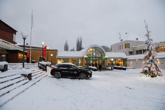 Exteriör vy av Fyrishov