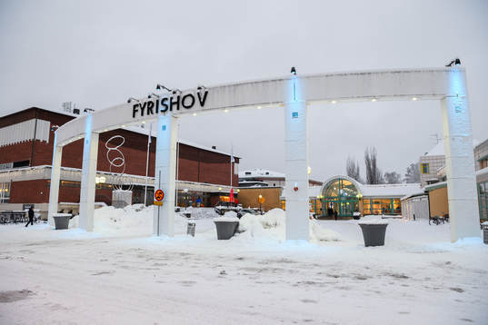 Exteriör vy av Fyrishov