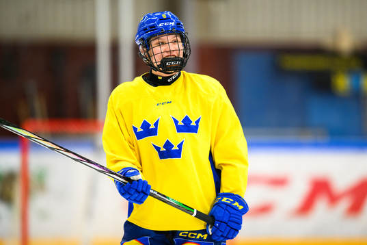 Jenna Raunio of Sweden at a practice session
